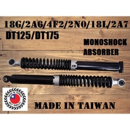 Yamaha DT125 DT175 Enduro Monoshock , 18G / 2A6 / 4F2 / 2N0 / 18L / 2A7 Shock Absorber *Made In TAIW
