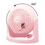 Air Circulation Fan Table IRIS OHYAMA WOOZOO Model PCF-HE18 Pink
