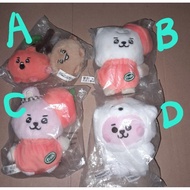 Doll BT21 RJ, COOKY, SHOOKY