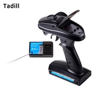 [dksqer] RC Transmitter And Radio Kit, Adjustable Racing Transmitter, 3-Channel RC Parts