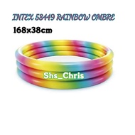 INTEX 58449 RAINBOW INTEX INFLATABLE POOL/OMBRE