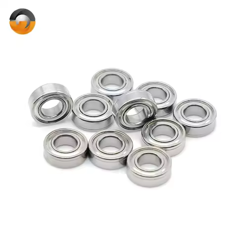 10pcs MR125ZZ MR125 L-1250ZZ Deep Groove Ball Bearing 5x12x4 mm Miniature Bearing Motor Bearing