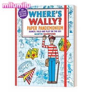 Milu Where S วอลลี่กระดาษแพนเดโมเนียมหนังสือภาษาอังกฤษดั้งเดิม