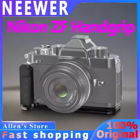 NEEWER Zf Handgrip L Shaped Bracket Grip Camera Mount for Nikon ZF Retro Formfitting Thin Camera Mou