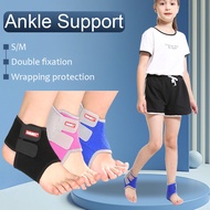 AOLIKES 1 Pair Kids Ankle Support Strap Cycling Running Gym Sports Ankle Brace Elastic Breathable Ch