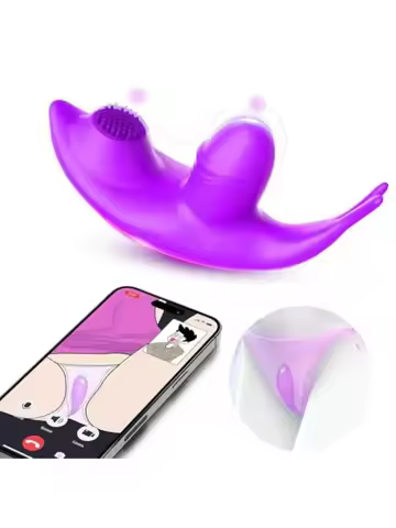 Wearable Dildo Vibrator with APP Remote Control Famale Masturbator Clitoris Stimulate Adult Supplies