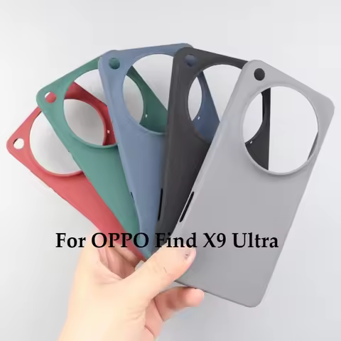For OPPO Find X9 Ultra Sandstone Soft TPU Shockproof Case For OPPO Find X 9 X9Ultra Matte Ultra-Thin