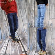 ACNTOYS 1/6 Trendy Soldier Doll Ripped Distressed Jeans ACN001P Model Toy Costume Ready Stock