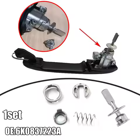 1Set Car Front Left or Right Door Lock Repair Replace Parts Fit for VW SHARAN SEAT ALHAMBRA 95-10 FO
