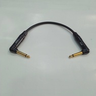 Original Mogami 2319 Effect Jumper Cable - Jack Akai L to Akai L Gold Mono STX - 20 Centimeter