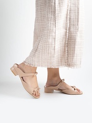 Happy2U Ribbon Sandal Mules