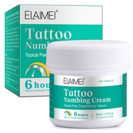 Tattoo Numbing Cream Before Tattoo, 6-8 Hours Maximum Strength Painless Tattoo Numbing Cream for Tat