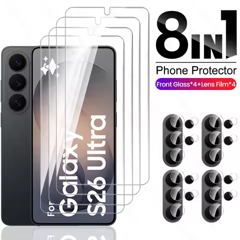 8To1 Camera Glass For Samsung Galaxy S26 Ultra 5G Protective Glass SamsungS26 S 26 26Ultra S26Ultra 
