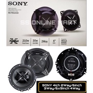 XS-FB1630-(270 WATT)-SONY XPLOD 6 INCH 3 WAY SPEAKER /XS-FB1030 4 INCH 210W