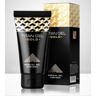 TITAN GOLD GEL CREAM FOR MEN 50ml. (ของแท้) ไททันโกลด์เจลตัวท๊อป เจลนวดขยายเพิ่มขนาดน้องชายสำหรับสุภาพบุรุษ As the Picture One