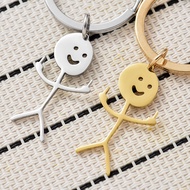 Funny Doodle Necklace Doodle Character Fun Keychain