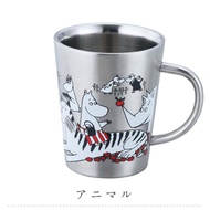 日本正版 Moomin 姆明 不鏽鋼杯 咖啡杯