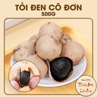Lonely black garlic 500g, naturally fermented grade 1 garlic, sticky, sweet - Lan Ong