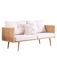LaFloria® Haruto Sofa✔️ Free Shipping/ Rattan Sofa/ Rattan Couch/ Bamboo Bench/ Rattan 3 Seater Benc
