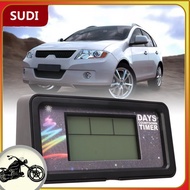 sudi-my Digital LCD Days Countdown Timer Clock for Car Racing Event Displays Hours Minutes and Seco 