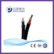 Per Meter PV cable solar cable 4mm2/6mm2 twin-core DC Power Solar cable
