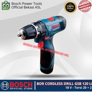 TERBAIK!!! BOSCH BOR BATERAI / CORDLESS DRILL GSB 120 LI