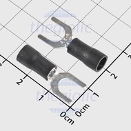 [20 Pieces]- SV3.5-6 Cos Y-shaped Head With Wire Cover 2,63-4.6mm2 M6 Screws Black
