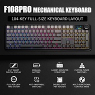 AULA F108 PRO/F108 Mechanical Keyboard Custom 100% Layout RGB Backlight Wireless Bluetooth Hifi Swit