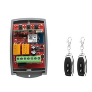 HAPPY TIME-Wifi 433MHz Rolling Code Garage Door Remote Control RF Receiver Smart Switch Relay Smart 