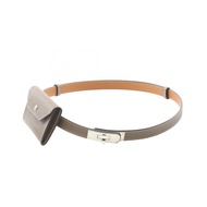 [มือสอง] เข็มขัด Hermes รุ่น Kelly Pocket 18 Etoupe สำหรับผู้หญิง (มือสอง)