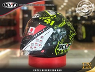 KYT NFJ ESPARGARO 2020 REPLICA  /OPEN FACE HELMET / MOTORCYCLE HELMET /NFJ HELMET/DOUBLE VISOR HELMET