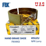 FBK Hand Brake Shoe FK4443 For ISUZU NPR Lorry