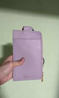 Saime 淺紫色手機包