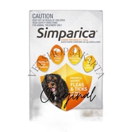 SIMPARICA 20 MG - WEIGHT 5.1-10 KG