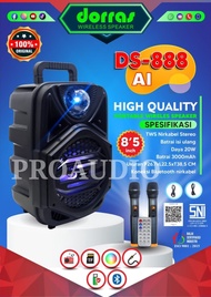 Speaker Portable Aktif Dorras DS 888 AL DS888 AL DS888AL DS 888-AL Ori