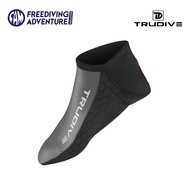 Trudive Vivid Diving Socks Neoprene 3mm anti-slip keep warm scuba freediving water sports beach