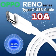 FOR OPPO 100W 80W 65W SUPERVOOC 2.0 Cable 10A/8A/6.5A USB Type C Cord For Reno 13 12 11 10 9 8 7 Pro