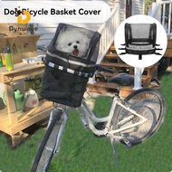 Dynwave SiaBiced Front Bike Pet Carrier Reflective Strip Bike Animal Carrier Zipper Closure Handleba