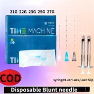 5/50pcs Disposable Blunt needle 22G 23G 25G 27G can be used 1cc syringe Luer Lock/Luer Slip beauty t