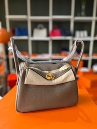 Hermes Lindy 26 大象灰金