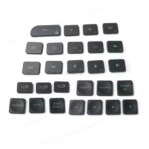 Replacement Keyboard Laptop KEY & Clips For Logitech Craft MX Keys for Mac Black Esc F1 F2 F3 F4 F5 