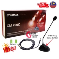 Dynamax CM200C Gooseneck Condenser Wired Microphone Conference Microphone With 48V Phantom Power Wit