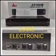 Equalizer DBX 231 SUB DBX 231SUB DBX231 + Subwoofer Output Subwoofer