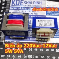 Isolation transformer, normal transformer, circuit welding transformer, on board IN: 220Vac OUT: 6V 