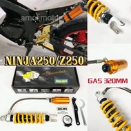 NINJA250 Z250 2013-2017 RACING MONOSHOCK GAS 320MM(NAZE BLADE 250/650 SAMA PASANG)
