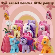 PONY SCHOOL BAG PAUD KINDERGARTEN BAG PONY DOLL BACKPACK CODE 1356