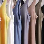 多色 - 圓領內搭背心 #A52