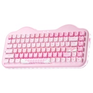 YUNZII C75 MAO Kitten Wireless Mechanical Keyboard,75% Custom Game Keeb,Gasket Hot-Swap Cake Design 