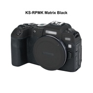 Kiwifotos เงาสีดำ 3M กาวป้องกันรอยขีดข่วนตัวกล้องผิวตกแต่งสติ๊กเกอร์ฟิล์มฝาครอบป้องกันสำหรับกล้อง Canon EOS RP
