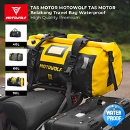 Motowolf Tail Bag Waterproof Motorcycle Touring Bag 40L 66L 90L Waterproof Travel Bag